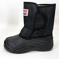 Обувь зимняя рабочая для мужчин Размер 45 (29см) / Утепленные сапоги резиновые весенние / HU-700 Ботинки