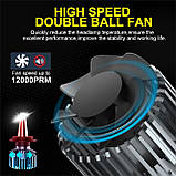 LED лампи в лінзу "D3-3D 360°" H11 (H8, H9) цоколь (40Вт, 6000К, 9-36v, CSP CHIP 8000LM), фото 5