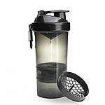 Шейкер спортивний SmartShake Original2GO 600ml Black, фото 2