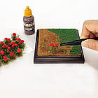 Квіти для клумб, комплект 20 шт. для діорам, підставок, мініатюр, фото 3