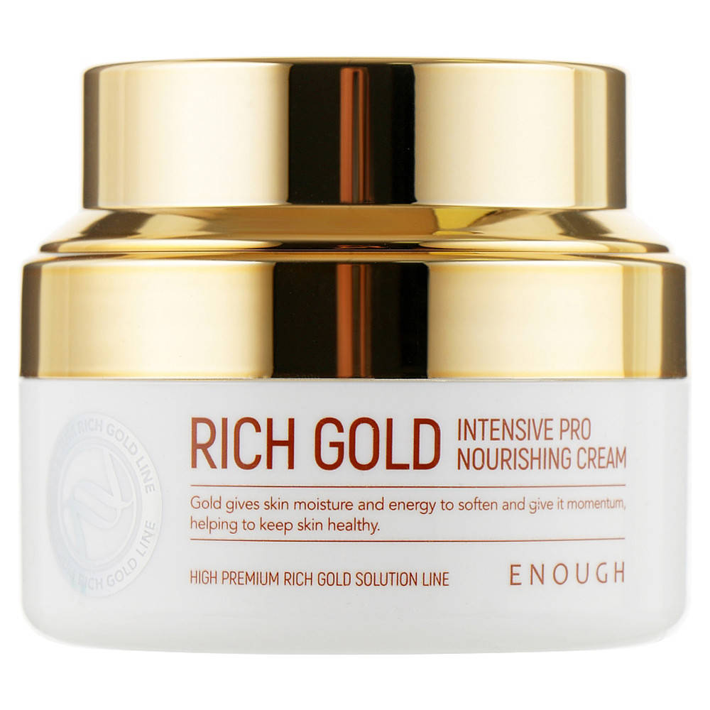 

Питательный крем для лица с золотом Enough Rich Gold Intensive Pro Nourishing Cream 50 мл