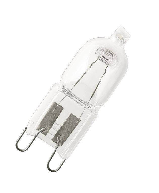 

Лампа галогенная 43мм, 20w, 220-240v, G9, 2700К, Ø14мм, 230Лм Osram [4008321945273] 66720 es halopin eco осрам