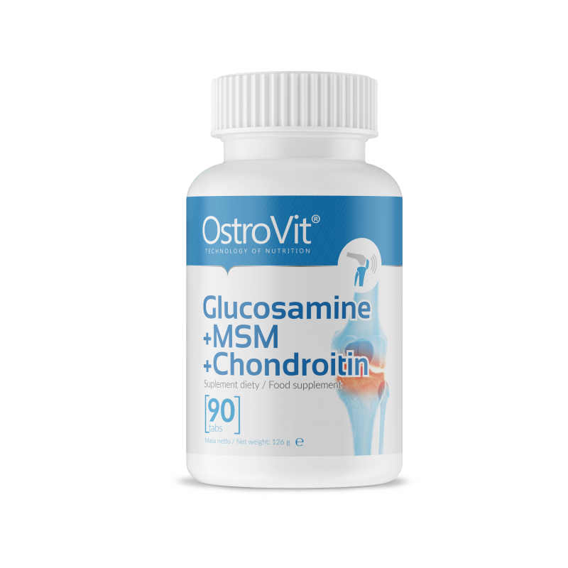 

Glucosamine + MSM + Chondroitin Ostrovit (90 tabs)
