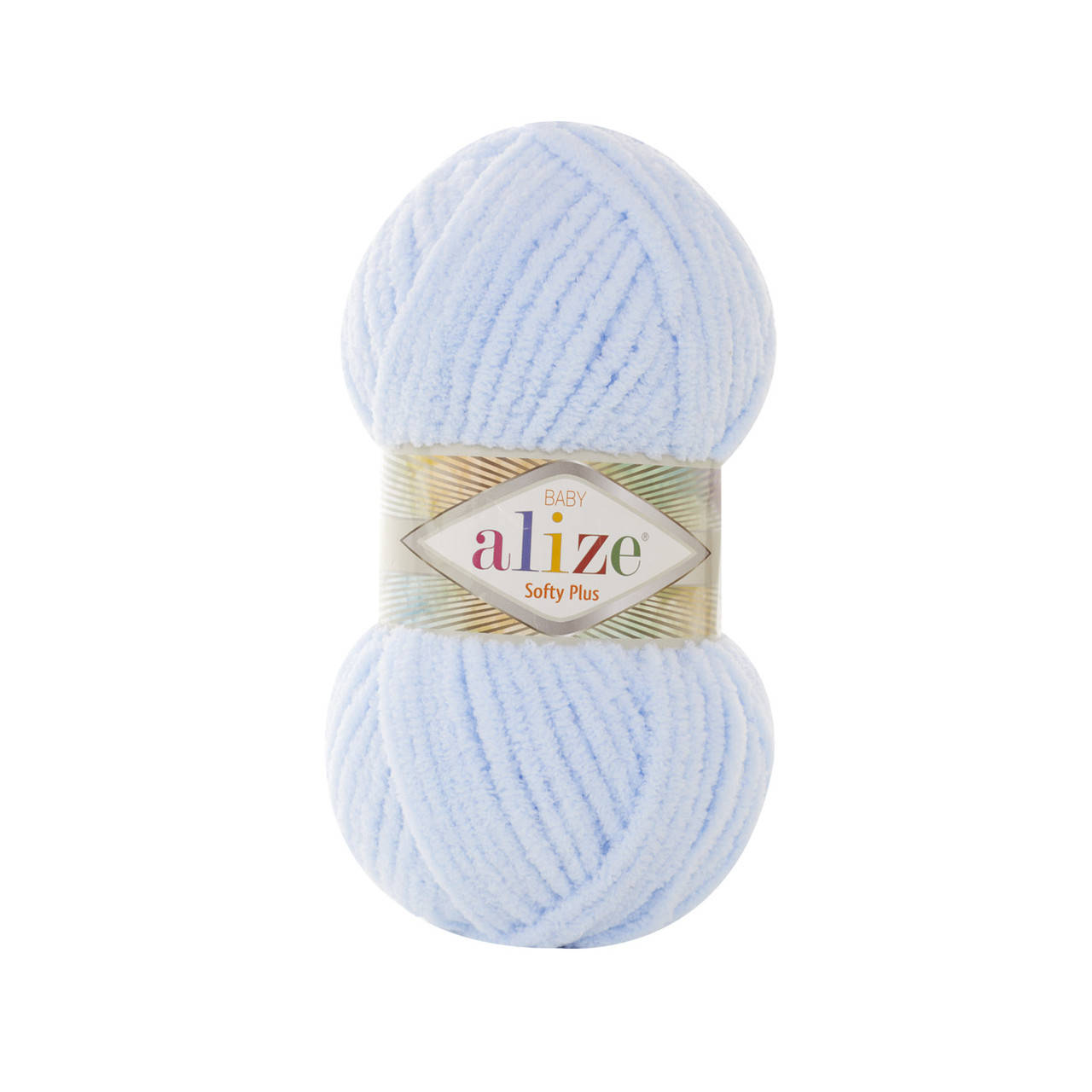 

Alize Softy Plus (Ализе Софти Плюс) № 183 светло-голубой (Пряжа, нитки для вязания)