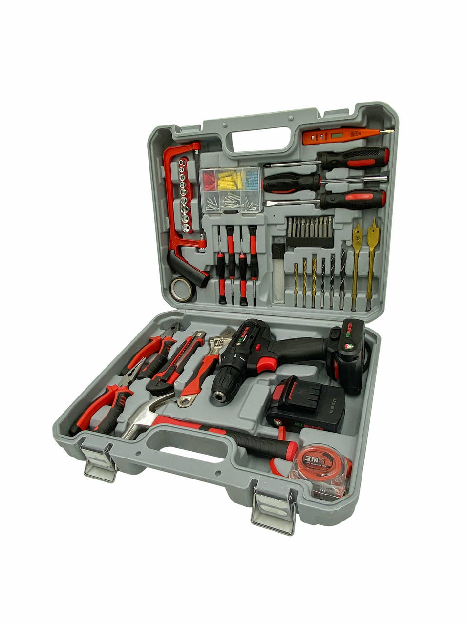 

Аккумуляторный шуруповерт Belmaster 18 V с набором инструментов