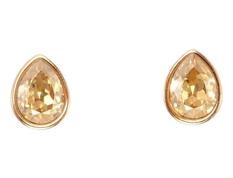

Серьги Xuping Позолота 18K с кристаллами Swarovski гвоздики "Грушевидный Кристалл 6х8мм Цвет Топаз"