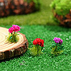 Квіти для клумб, комплект 20 шт. для діорам, підставок, мініатюр, фото 6