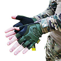 Перчатки тактические беспалые Mechanix MXK-2 Олива TOS