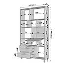 Стелаж з барною тумбою та ящиками, фото 3