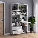 Стелаж з барною тумбою та ящиками, фото 2