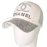 Кепка женская с сеткой Chanel KS19145 Белый