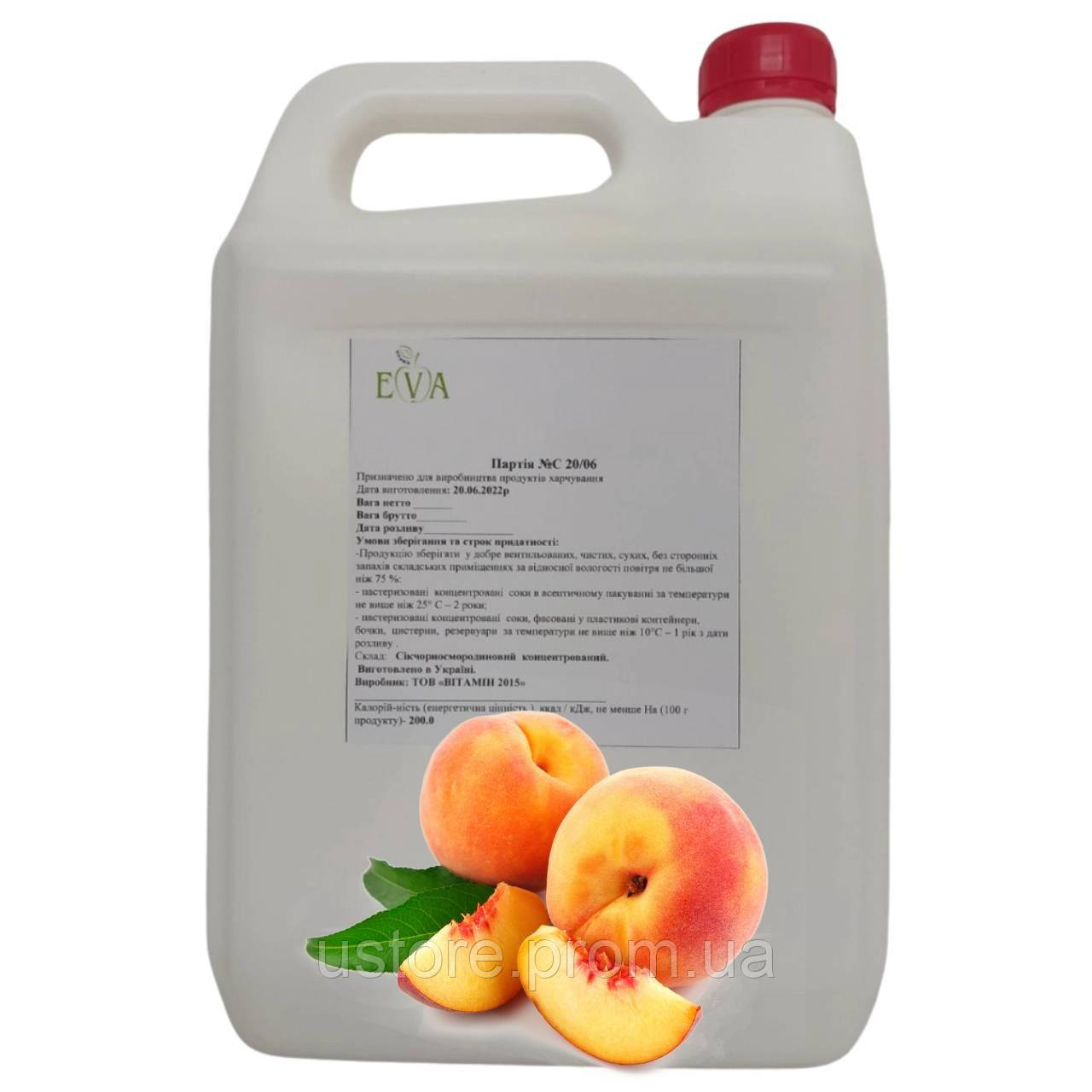 Купити Концентрований сік Eva Персиковий 5 л 6,5 кг US, код: 7701896 ...