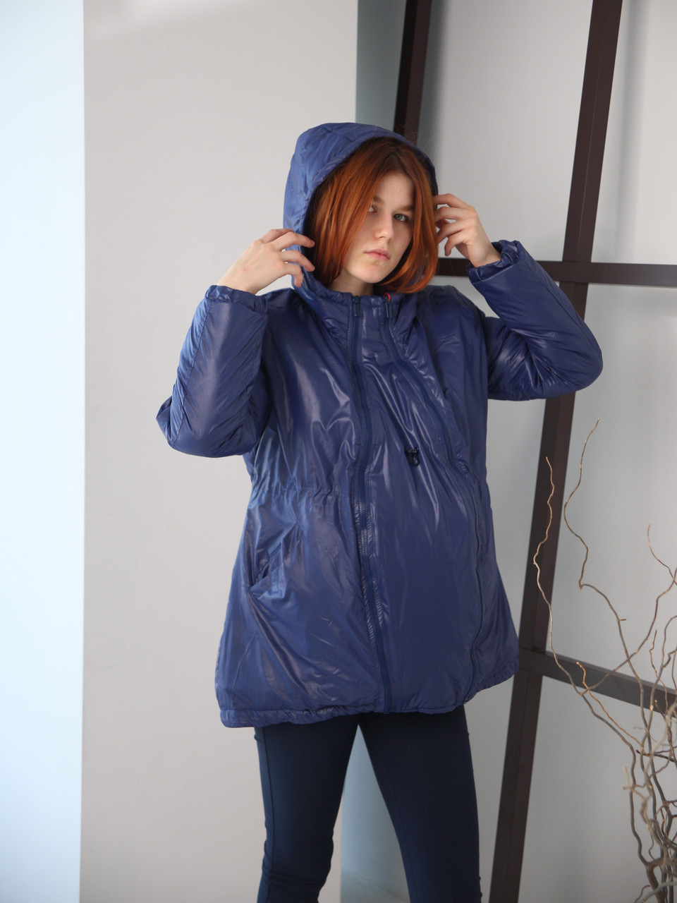 Куртка осенняя для беременных трансформер "Ніка", фото 1