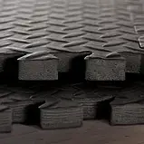 Мат-пазл спортивний WCG EVA 60х60х1.2 см підлоговий килимок для спортзалу Комплект 4 шт W_2031, фото 5