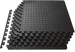 Мат-пазл спортивний WCG EVA  60х60х1.2 см підлоговий килимок для спортзалу Комплект 4 шт M_2031