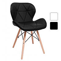 Кресло Bonro B-531 экокожа стул для дома кафе ресторана M_2032 Черный
