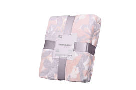 Плед Ardesto Flannel Флора ART-0106-PB 160х200 см фіолетовий 4593909