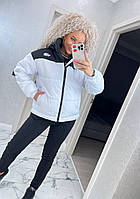 Женская стильная куртка с капюшоном осень-зима "Sel" 42,44,46,48