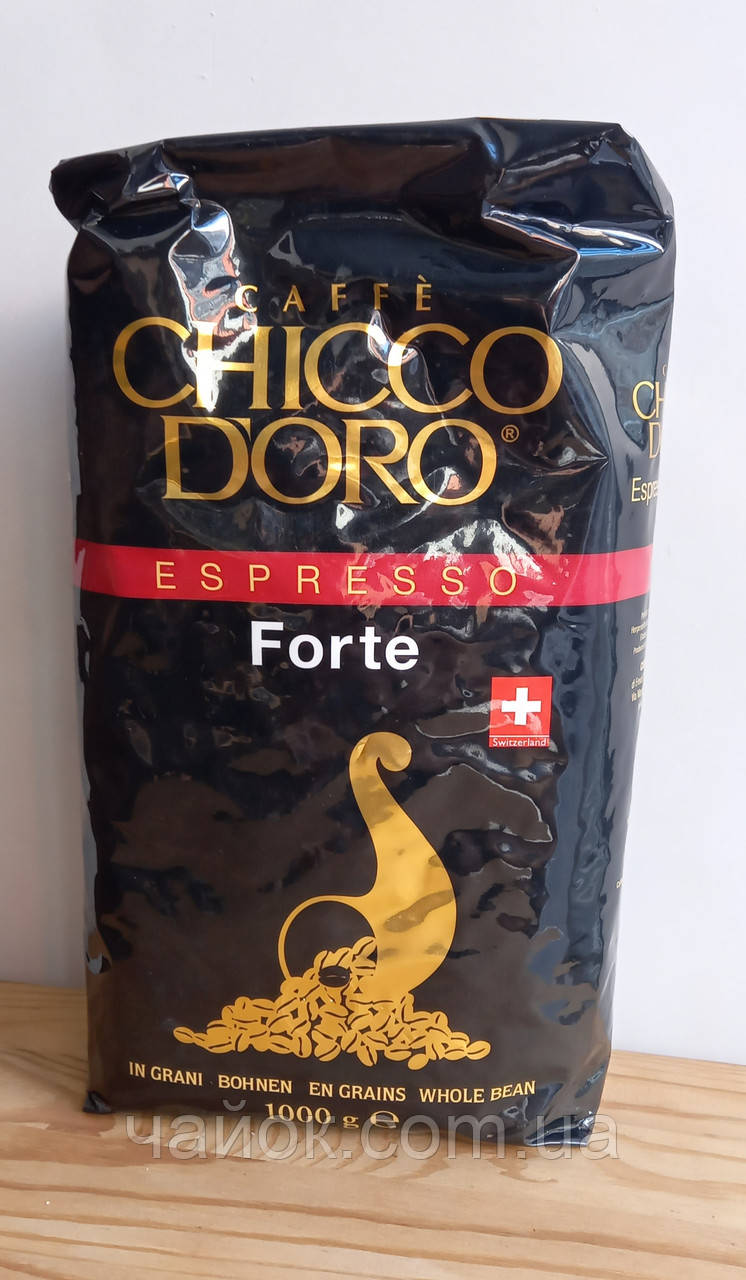 Кофе Chicco d'Oro Espresso Forte 1 кг зерно - фото 1 - id-p1927271257