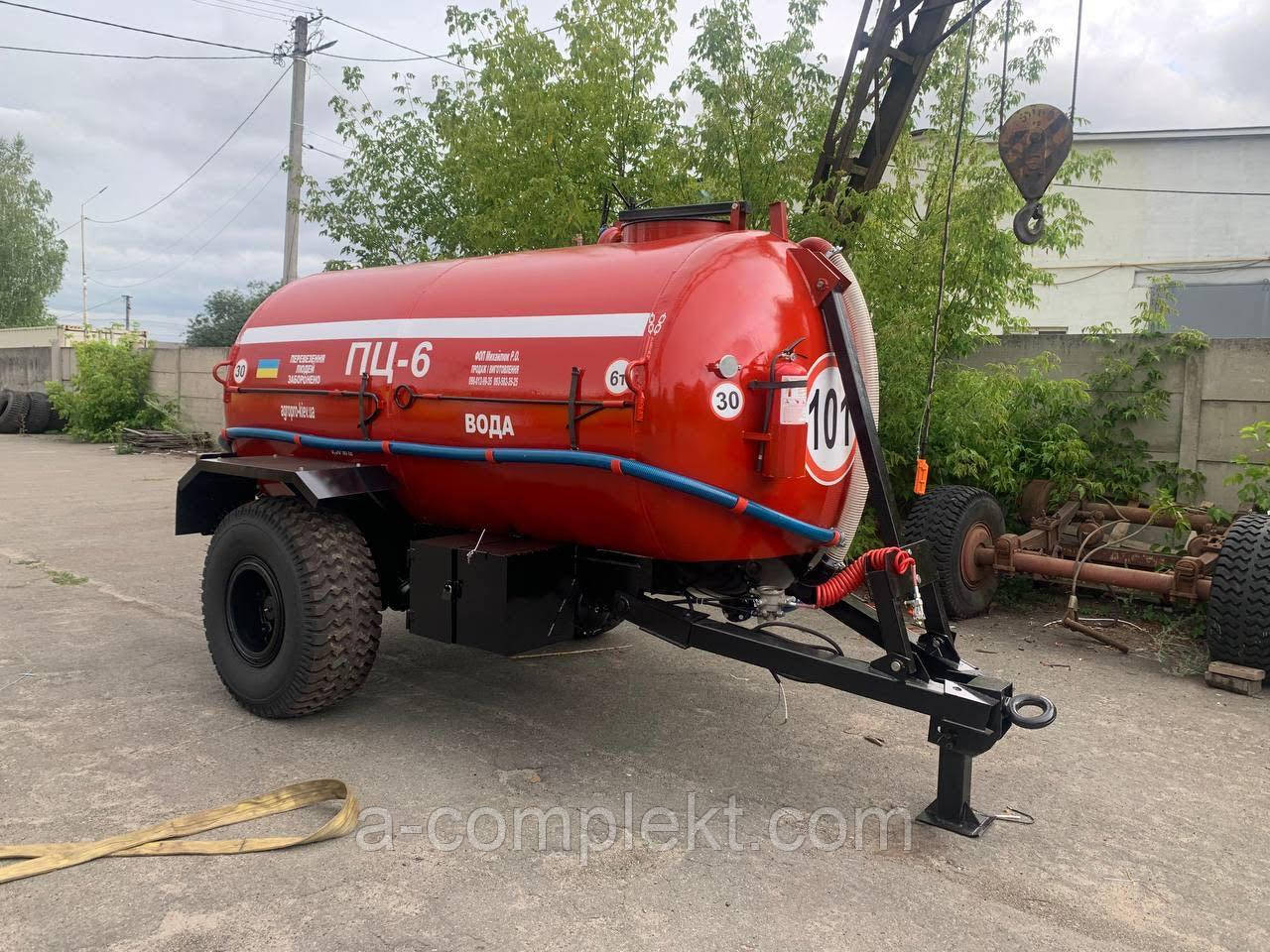 Пожежний напівприцеп-цистерна МЖТ-6, ПЦ-6 (6 м³), фото 1