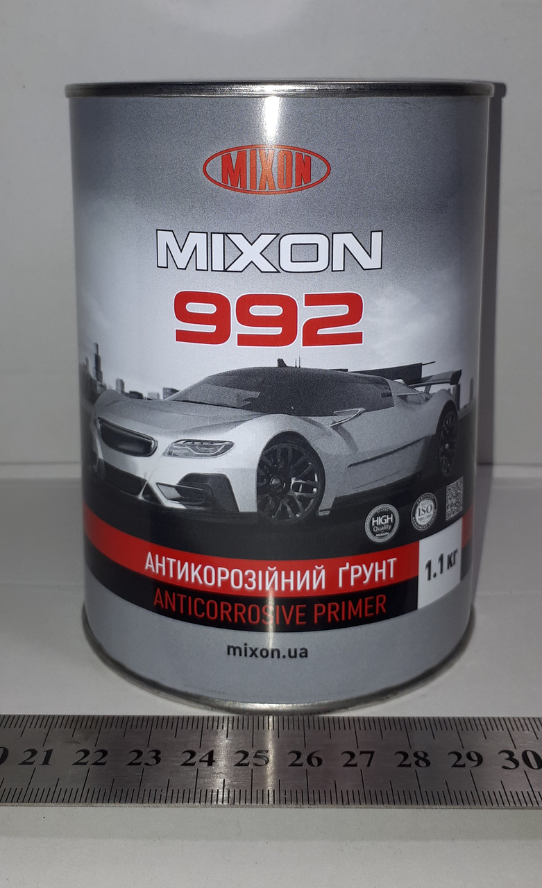 Грунт грунтовка серая антикоррозийная Mixon 992 1,1кг MIXON 10991p - фото 1 - id-p228784528