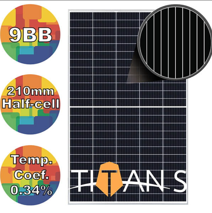 Батарея Risen RSM40-8-410M моно Солнечная батарея Titan S 410 Вт - фото 1 - id-p1927955939