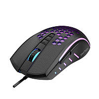 Игровая проводная мышка MEETION RGB Backlight Gaming Mouse RGB GM015 800-6400dpi 1.8м