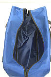 Сумка(ручна поклажа) Польща блакитна 40х30х20см/24л/0.5кг/Fly 0234, фото 7