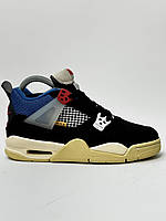 Nike Air Jordan 4 Retro Union Off Noir .Хит!