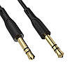 Кабель BOROFONE BL1 Audiolink audio AUX cable 1m Black, фото 2