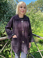 Елегантне пальто з вовни альпака розмір  56-60