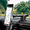 Автотримач бездротова зарядка тримач для телефону в машину для iPhone і Samsung сенсорний Hoco 15W Qi 15W, фото 6