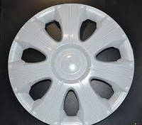 Колпаки для дисков Star Расинг белые, R15, комплект 4 шт