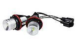 Led marker білий BMW 5W E39 E53 E60 E63 E65 E83 E87 ангельські оченята, фото 2