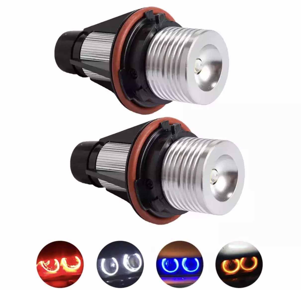 Led marker помаранчевий BMW 5W E39 E53 E60 E63 E65 E83 E87 ангельські оченята