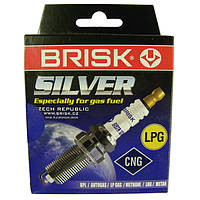 Свечи "BRISK" 2110 16кл (DR15 YS) "SILVER"- газ(1334)