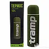 Оригінальний термос Tramp Soft Touch 1.2 л оливковий (UTRC-110-khaki) / термос для рідини, фото 3