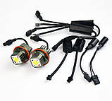 Led marker BMW E39 E53 E60 E65 E83 80W ангельські оченята, фото 3