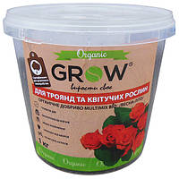 Органическое удобрение для роз и цветущих растений ТМ Grow (Multimix bio), 1кг, Весна-Лето