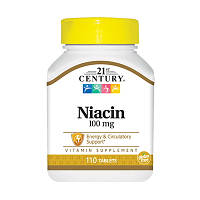 Niacin 100 mg 21st Century, 110 таблеток