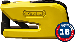Мотозамок зі смарт-системою управління Abus 8078 Granit Detecto SmartX, жовтий