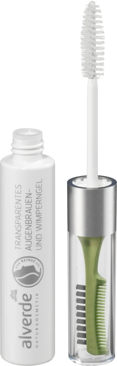 Прозорий гель для брів та вій​​​​​​​ alverde NATURKOSMETIK Gel für Augenbrauen und Wimpern, 7 мл