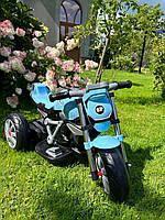 Детские электромотоциклы на аккумуляторе, Электро мотоциклы для детей SPOKO M 3196 от 3 лет, трехколесный