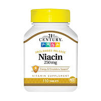 Niacin 250 mg 21st Century, 110 таблеток