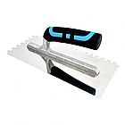 Гребінка BIHUI  (зубчаcтий шпатель)  зуб 8 мм з нержавіючої сталі 280х120 мм, фото 3