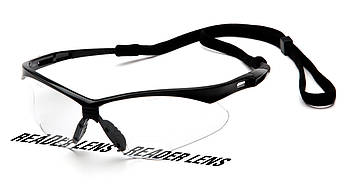 Біфокальні захисні окуляри ProGuard Pmxtreme Bifocal (clear +1.5), біфокальні прозорі з діоптріями