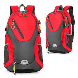 Спортивний рюкзак 40 л (51x19x30см) 233, Червоний / Туристичний рюкзак / Рюкзак в похід