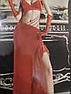 Червоне елегантне плаття S/M, фото 3