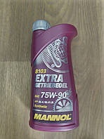 Трансмісійна олива Mannol EXTRA GETRIEBEOEL 75W-90 1L