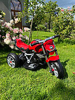 Электромотоцикл детский на аккумуляторе SPOKO, трехколесный мотоцикл для девочки, мальчика, электро мотоцикл